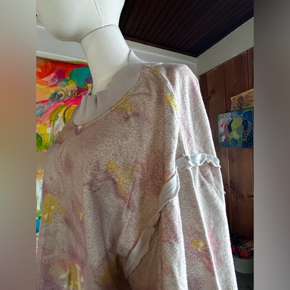 Out From Under UO Urban Outfitters Seamed Camilla Pullover Sweatshirt M - Picture 4 of 15